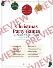 Christmas Party Games Bundle, page 1