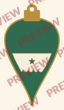 Ornament 3: Teardrop bauble (Print Then Cut)
