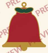 Ornament 9: Bell (Print Then Cut)